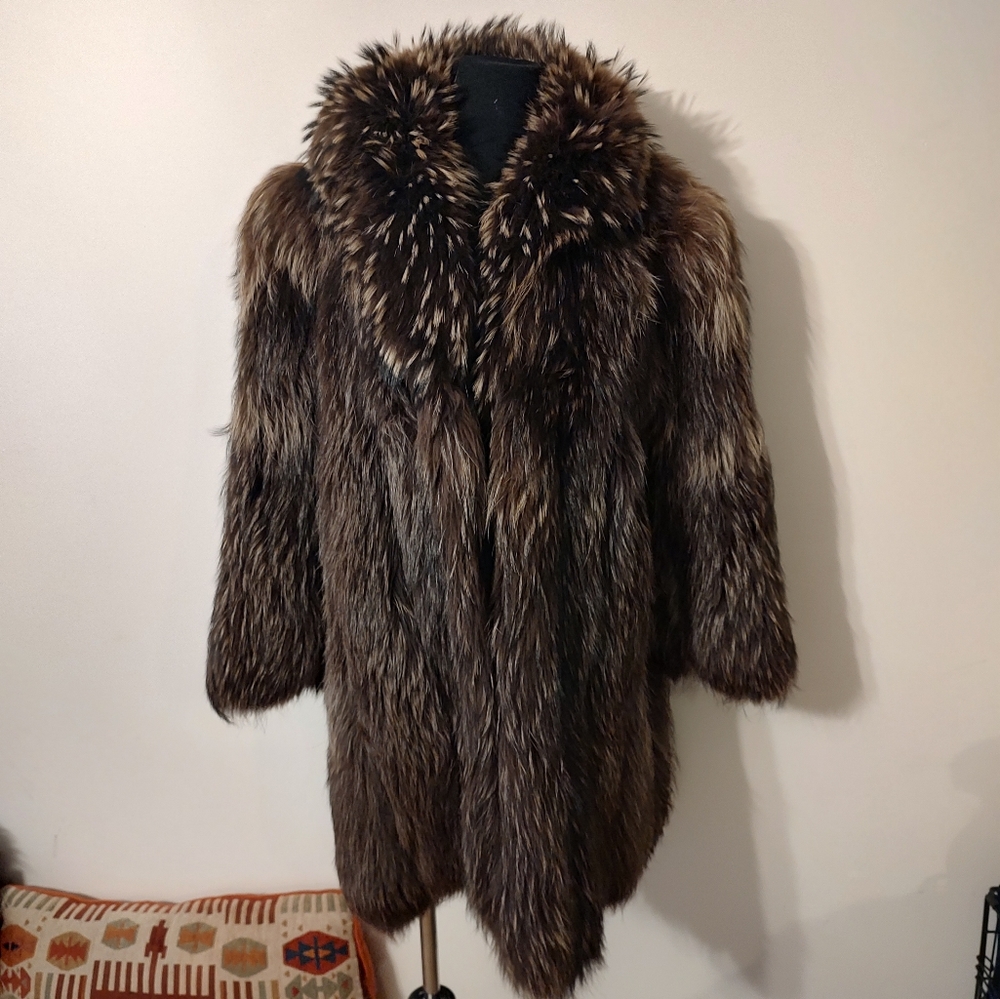 Raccoon Fur Coat